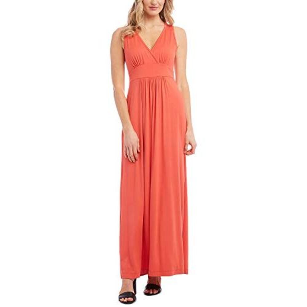 Karen Kane Sleeveless Empire Waist Maxi Dress